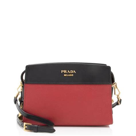 prada saffiano city calf esplanade crossbody|2013.